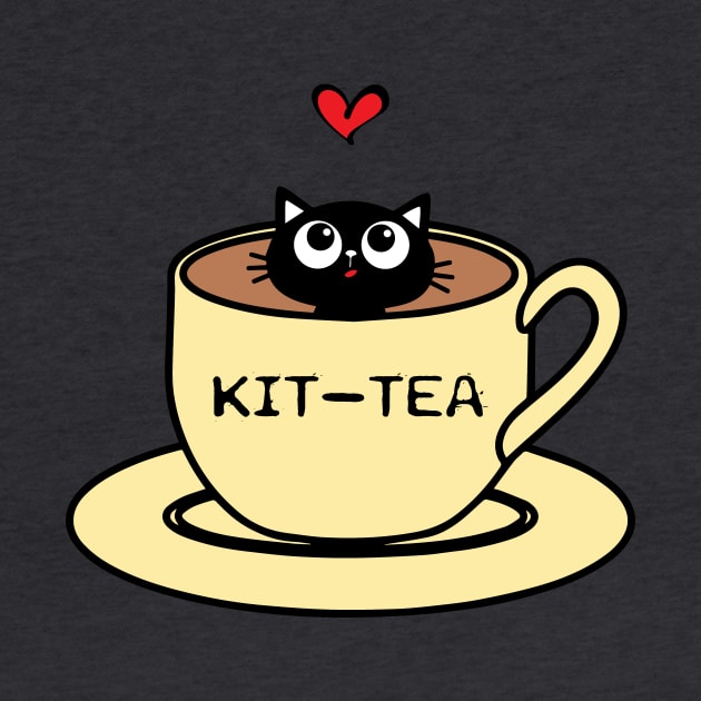 Kit-tea - for cat lovers by Acutechickendesign